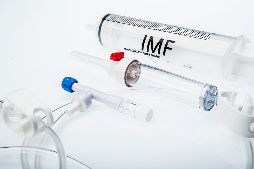 Ein INfusionsbesteck